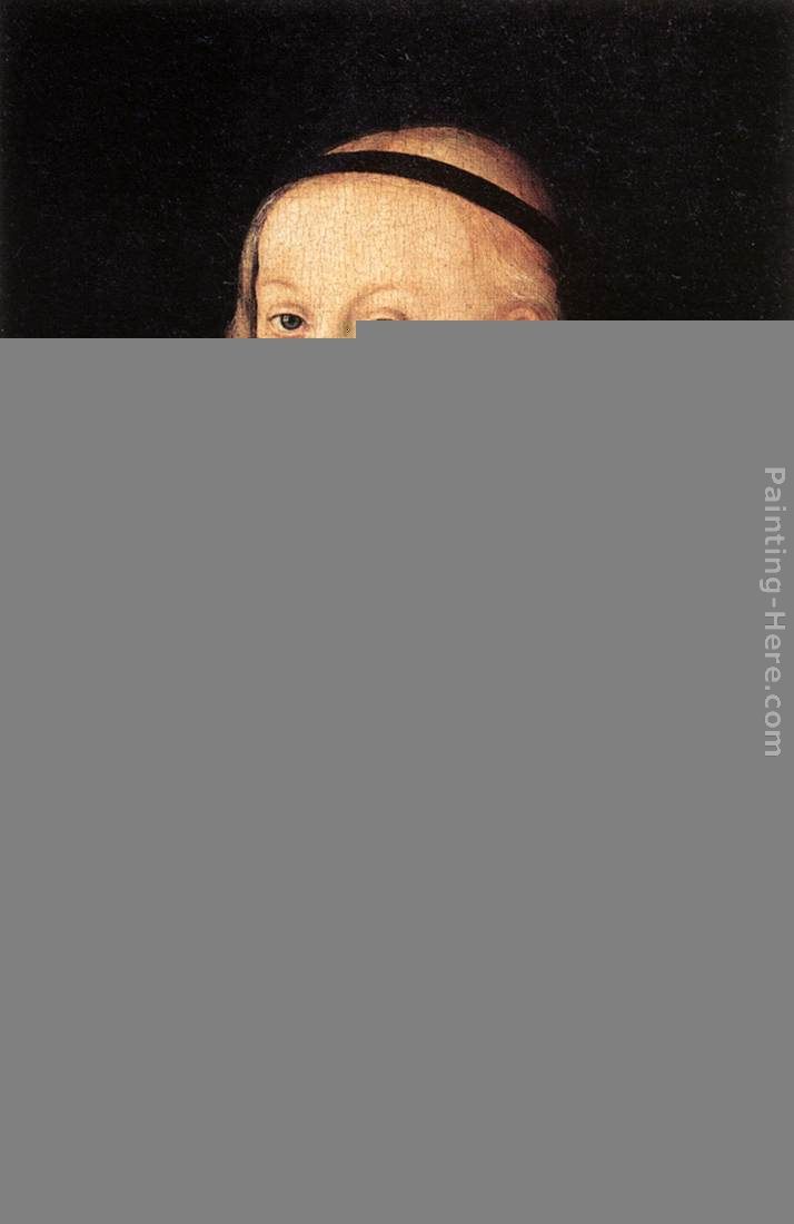 Portrait of a Young Girl painting - Lucas Cranach the Elder Portrait of a Young Girl art painting